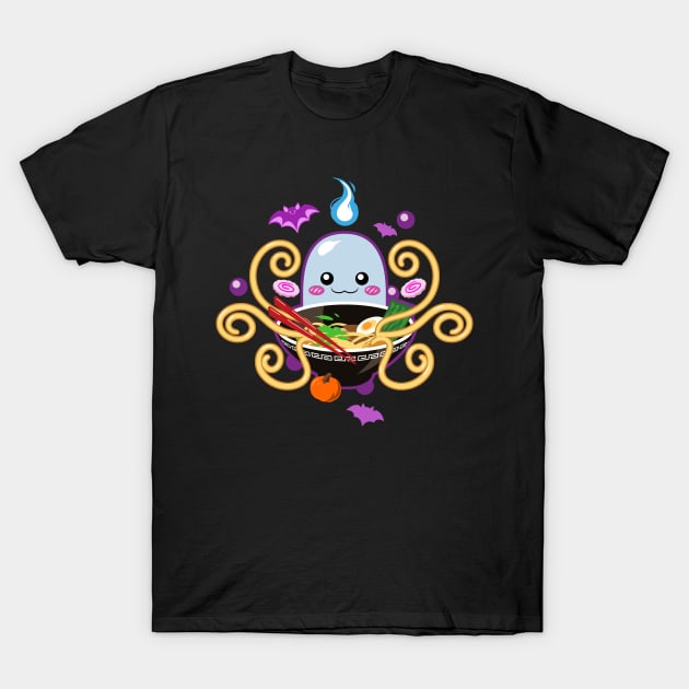 Spooky Ramen T-Shirt by ZeroMayhem